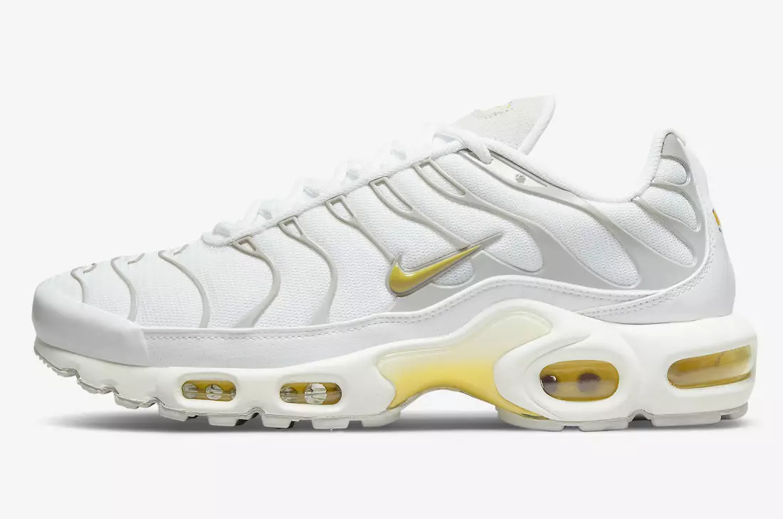 Nike Air Max Plus Blanc Gris Groc DV6987-100 Data de llançament