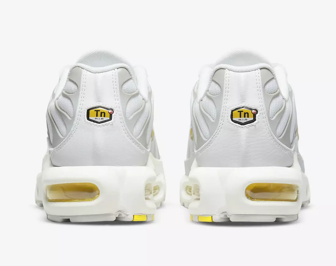 تاريخ إصدار Nike Air Max Plus أبيض رمادي أصفر DV6987-100