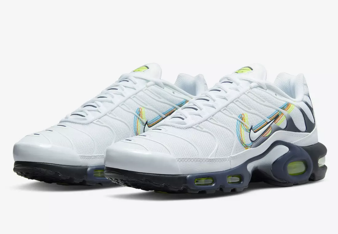 Այս Nike Air Max Plus-ը գալիս է անագլիֆի ոճով սվուշներով