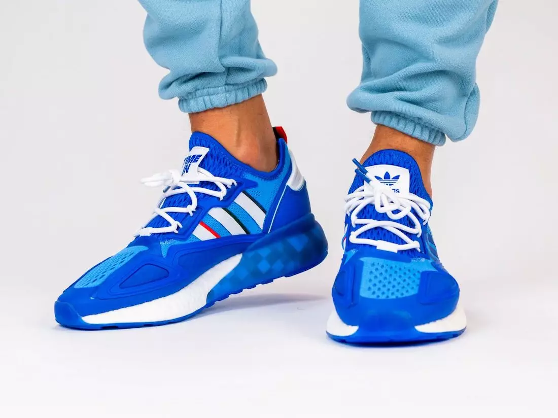 Ninja adidas ZX 2K Boost Hyper Blue FZ1883 Шығарылым күні