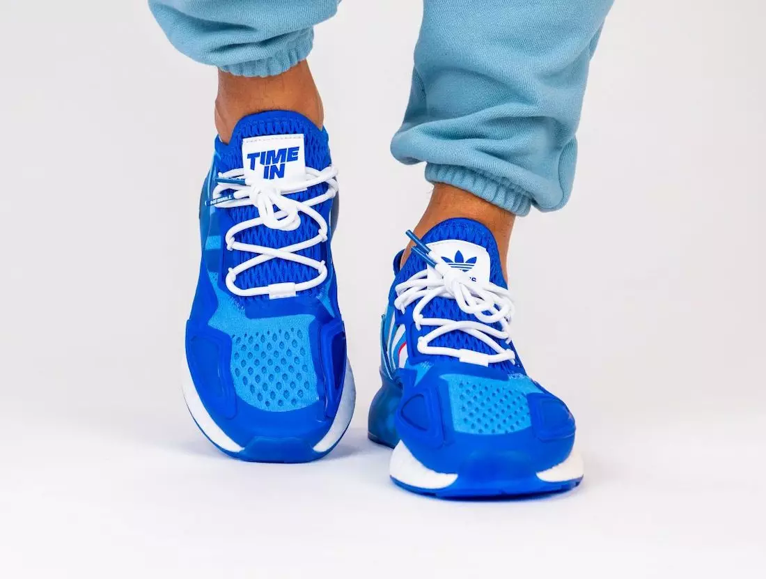 Ninja adidas ZX 2K Boost Hyper Blue FZ1883 Шығарылым күні