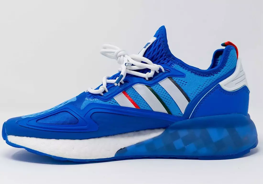 Ninja adidas ZX 2K Boost Hyper Blue FZ1883 قیمت تاریخ انتشار