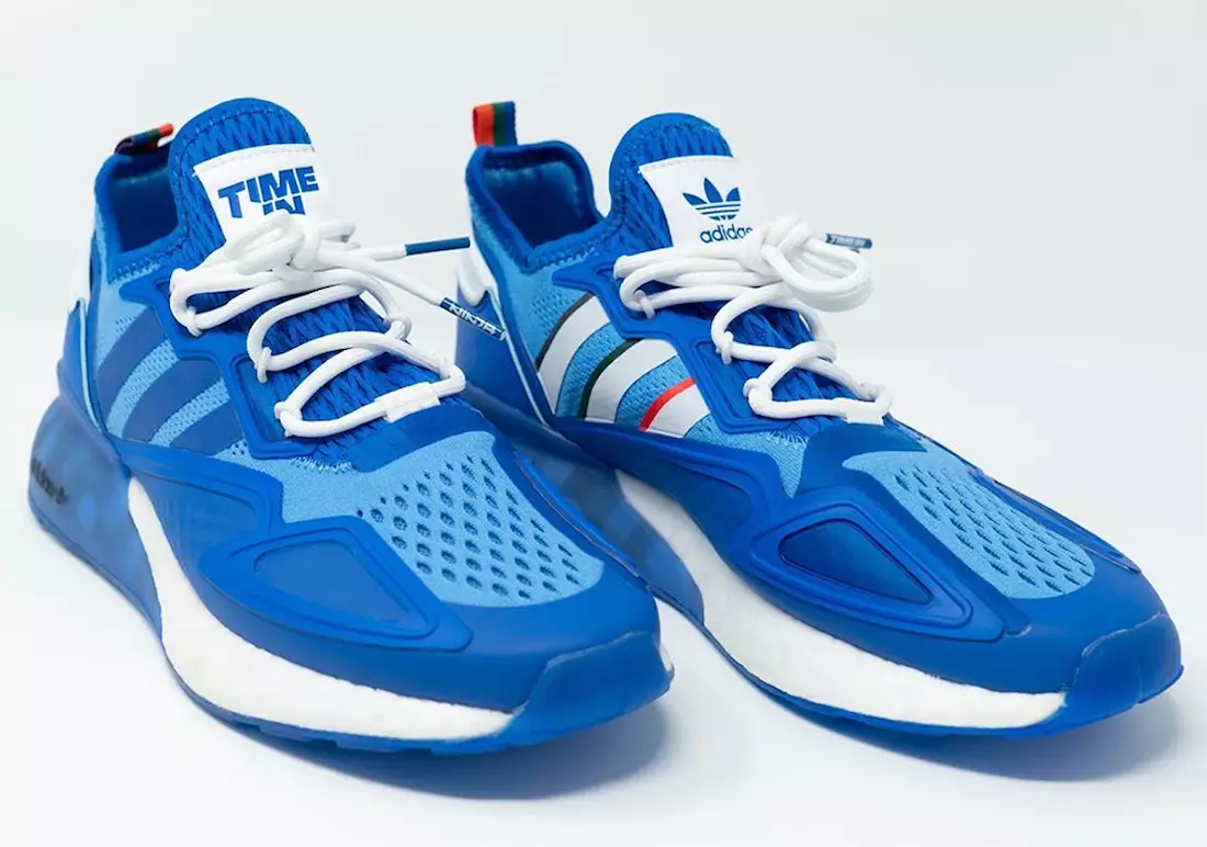 Harga Tanggal Rilis adidas ZX 2K Boost Hyper Blue FZ1883 Ninja