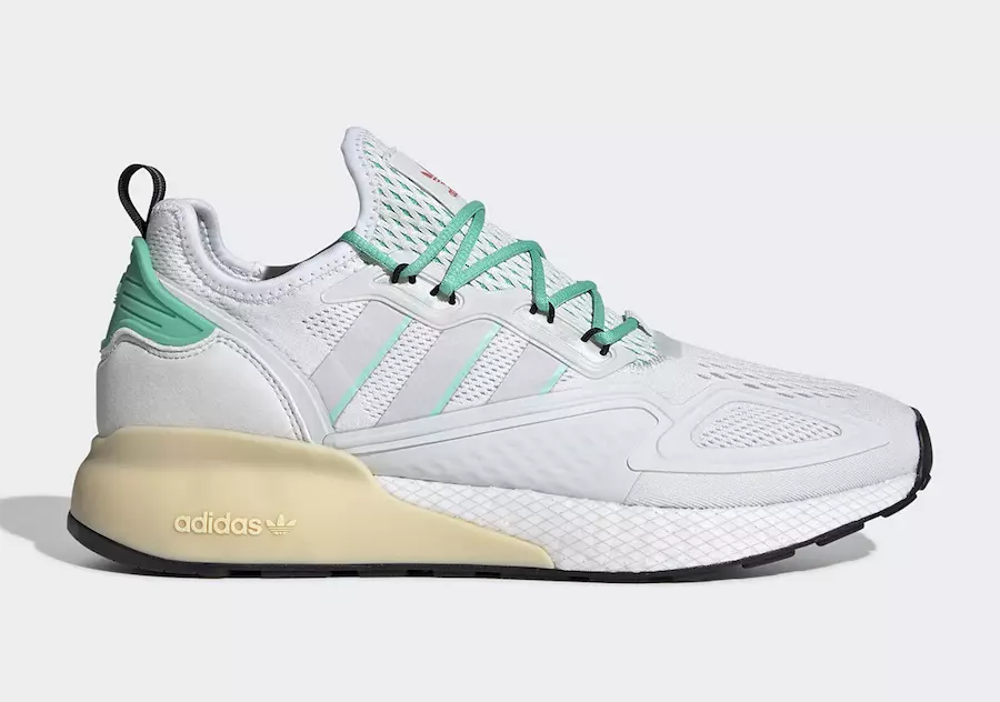 Adidas ZX 2K Boost Hi-Res Green FX4172 Дата на издаване