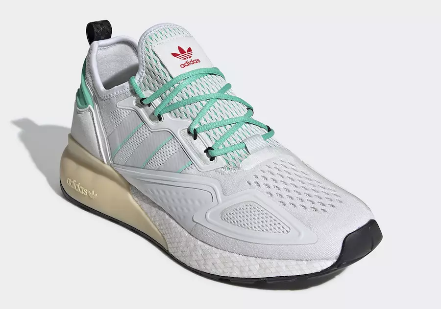 Data de llançament d'adidas ZX 2K Boost Hi-Res Green FX4172