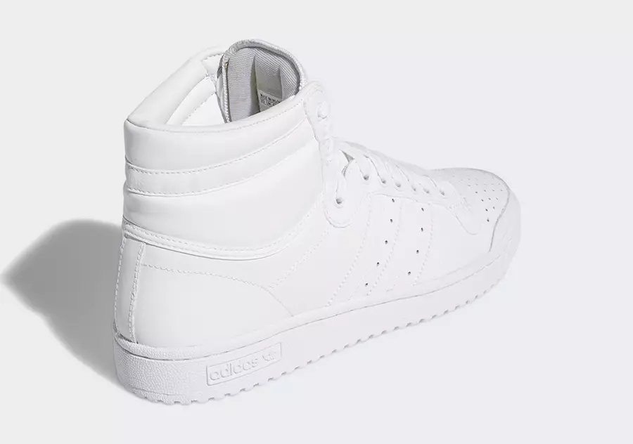 Adidas Top Ten Hi White S84596 Útgáfudagur