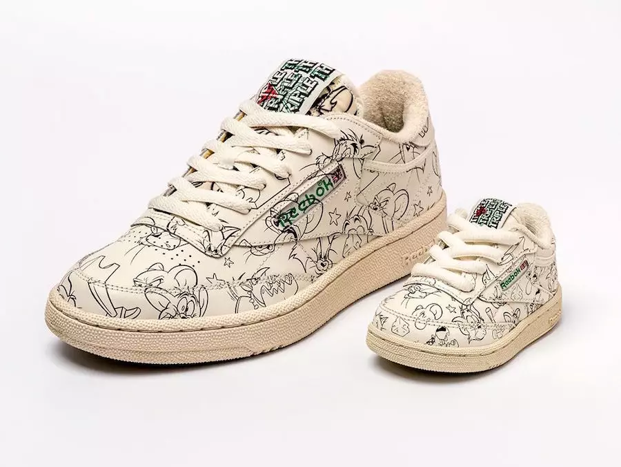 Reebok Club C Tom Jerry Utgivelsesdato