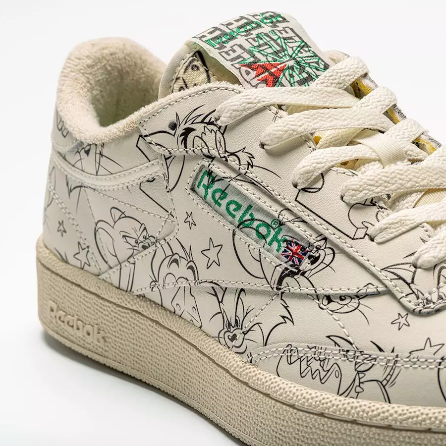 Reebok Club C Tom Jerry Utgivelsesdato