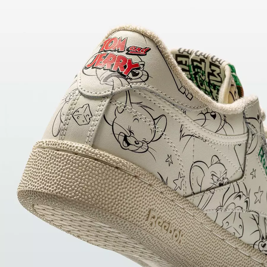 Reebok Club C Tom Jerry väljalaskekuupäev