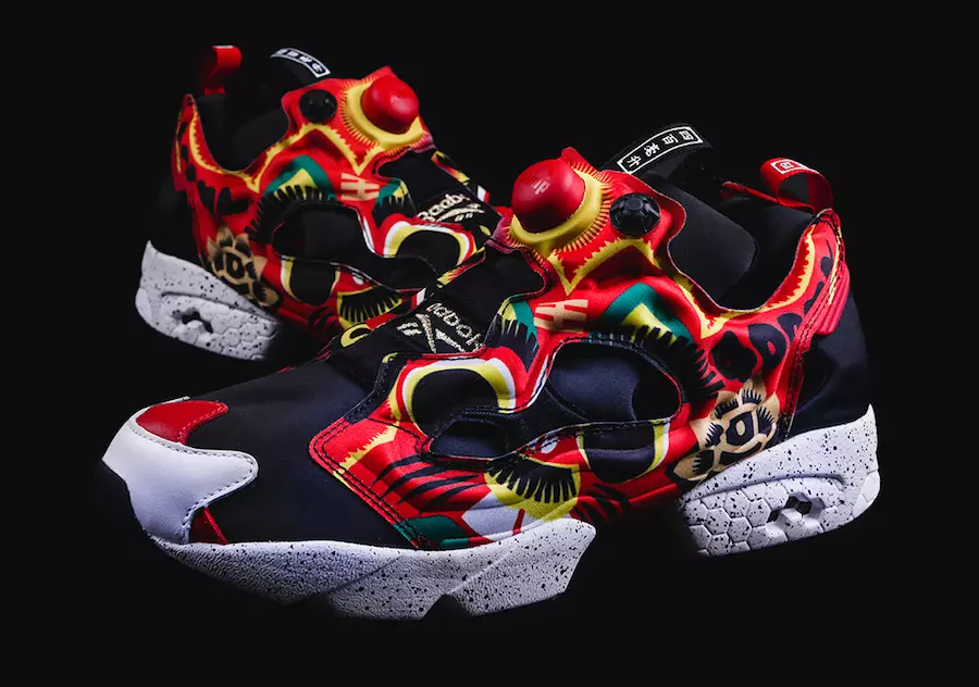 400ml x Reebok Instapump Fury 3AM Diinspirasikan oleh Seni Memotong Kertas Cina