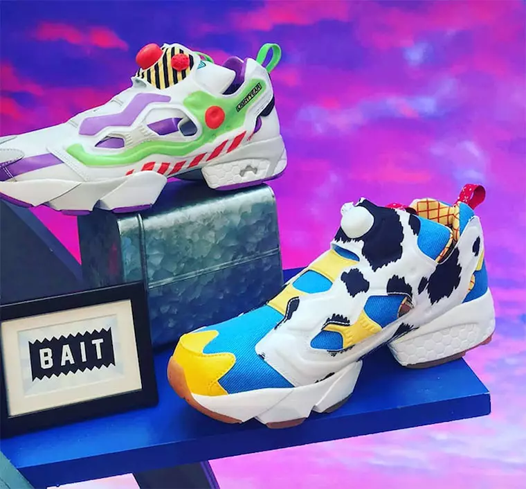 BAIT Reebok Instapump Fury Toy Story 4:n julkaisupäivä