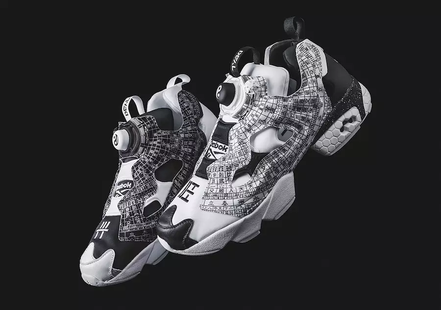 TEHING Reebok Insta Pump Fury Feng Shui kompassi väljalaskekuupäev