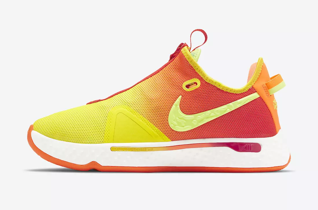 Nike PG 4 Hot Sauce CD5082-601 Utgivelsesdato