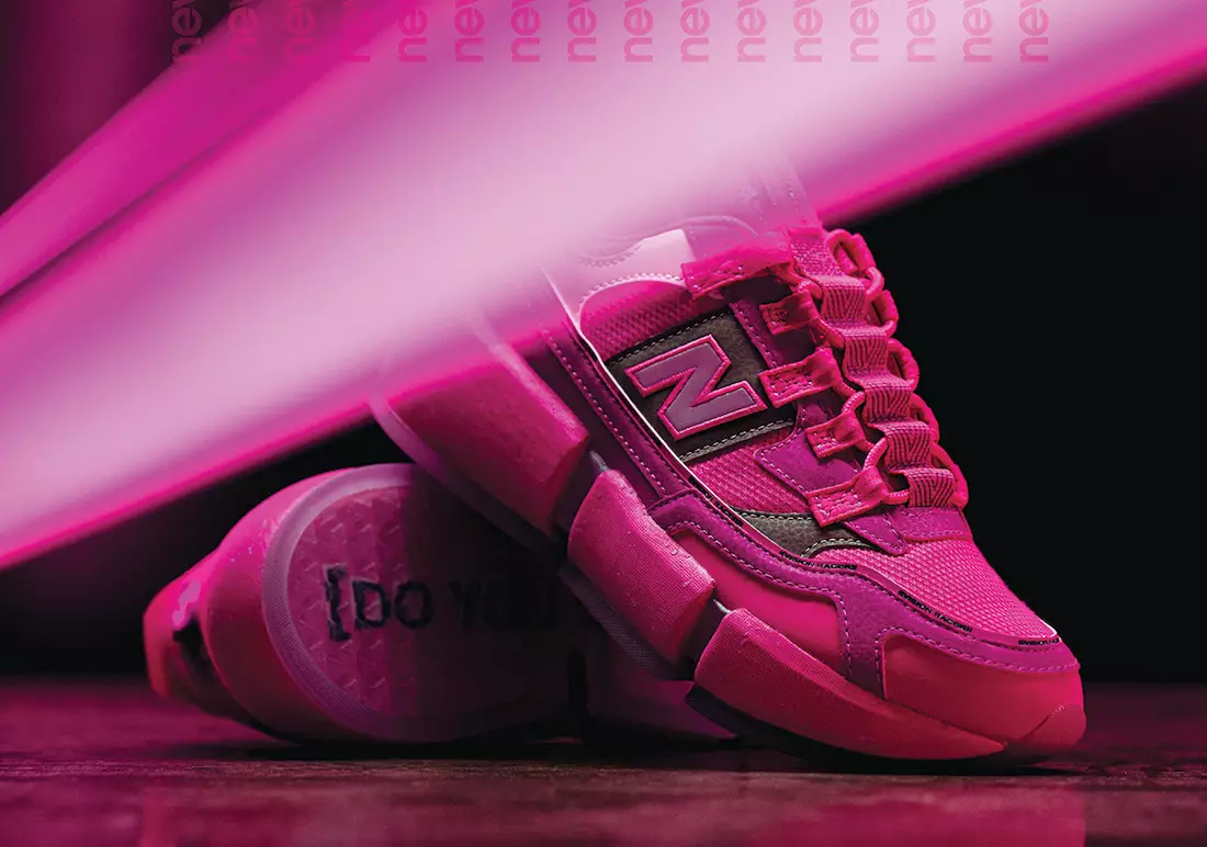 Jaden Smith New Balance Vision Racer Pink تاريخ الإصدار