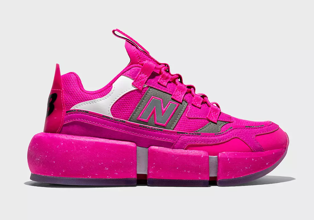 Jaden Smith New Balance Vision Racer Pink تاريخ الإصدار