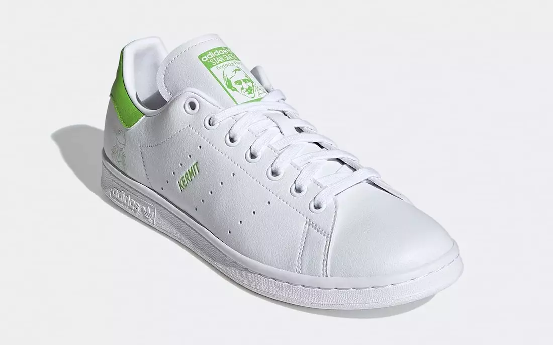 تاريخ إصدار adidas Stan Smith Primegreen Kermit FX5550