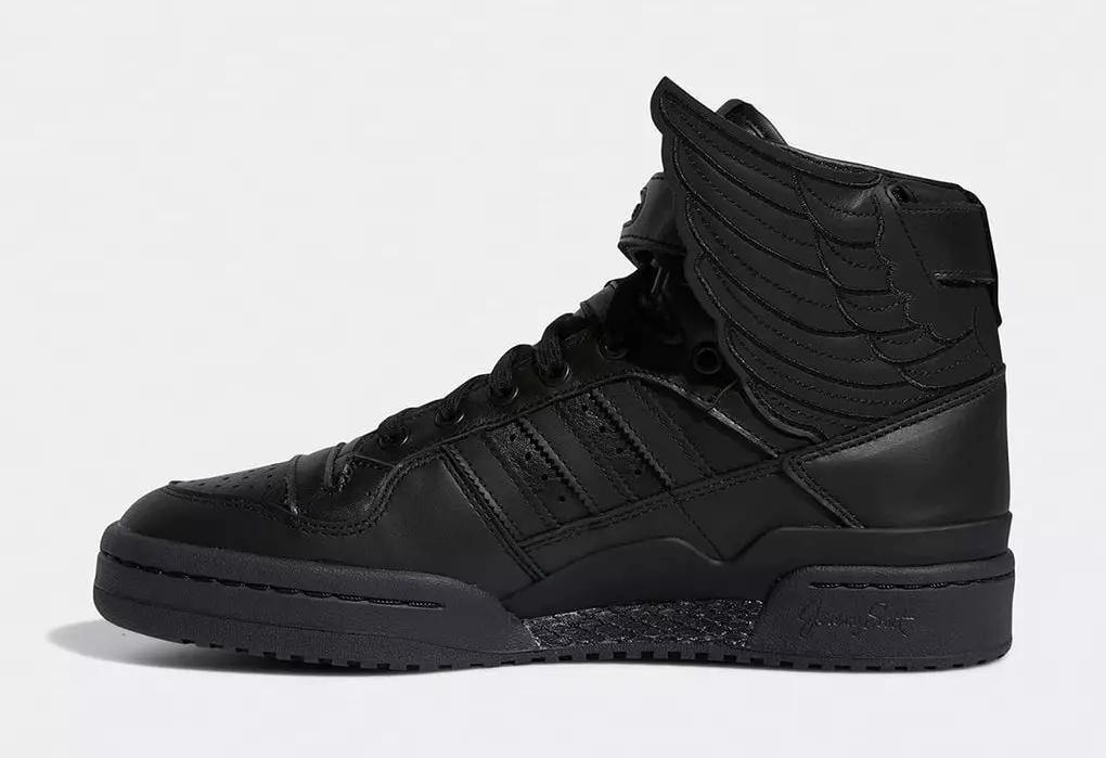 Jeremy Scott adidas Forum Hi Wings 4.0 Black GY4419 Dáta Eisiúna Praghas