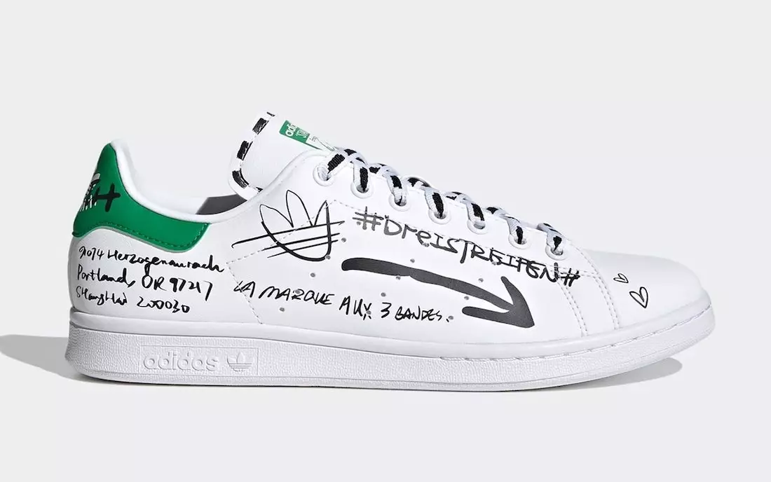 adidas Stan Smith Sharpie Pakki GV9800 Útgáfudagur