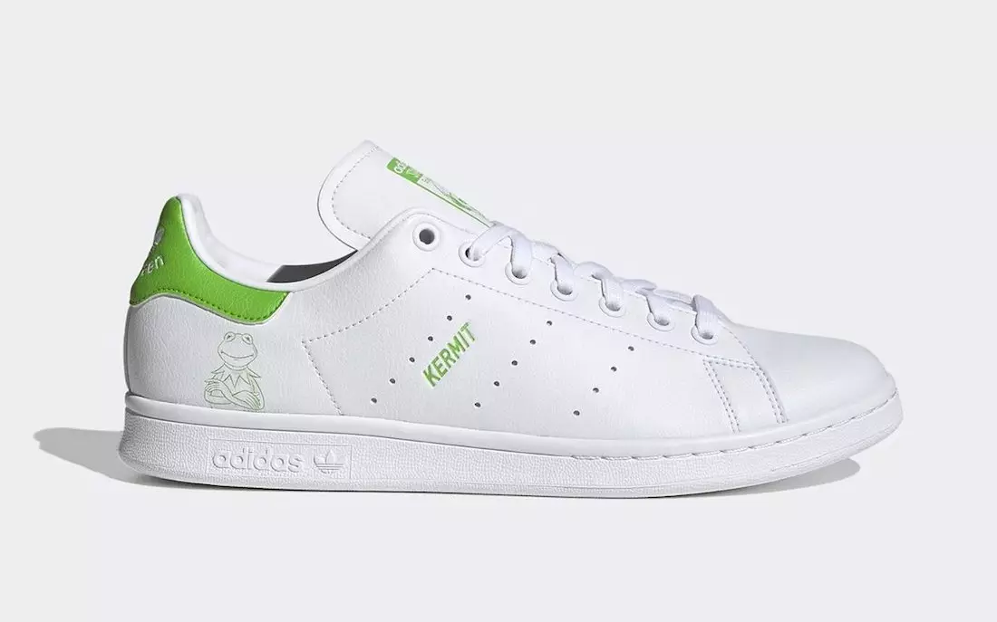 Qurbağa Kermit Öz təkrar emal edilmiş adidas Stan Smith-i buraxır