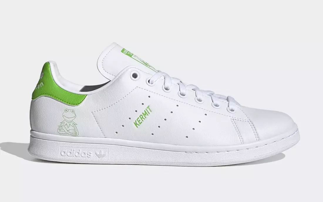 Ngày phát hành adidas Stan Smith FX5550 của Kermit the Frog