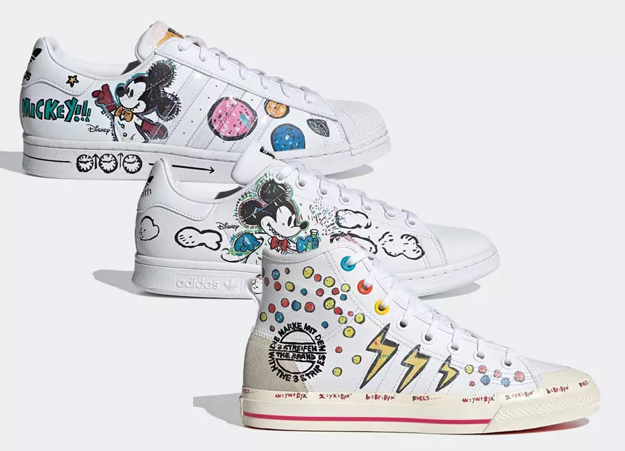 Kasing Lung Mickey Mouse adidas Superstar Stan Smith Nizza Hi Datum izlaska