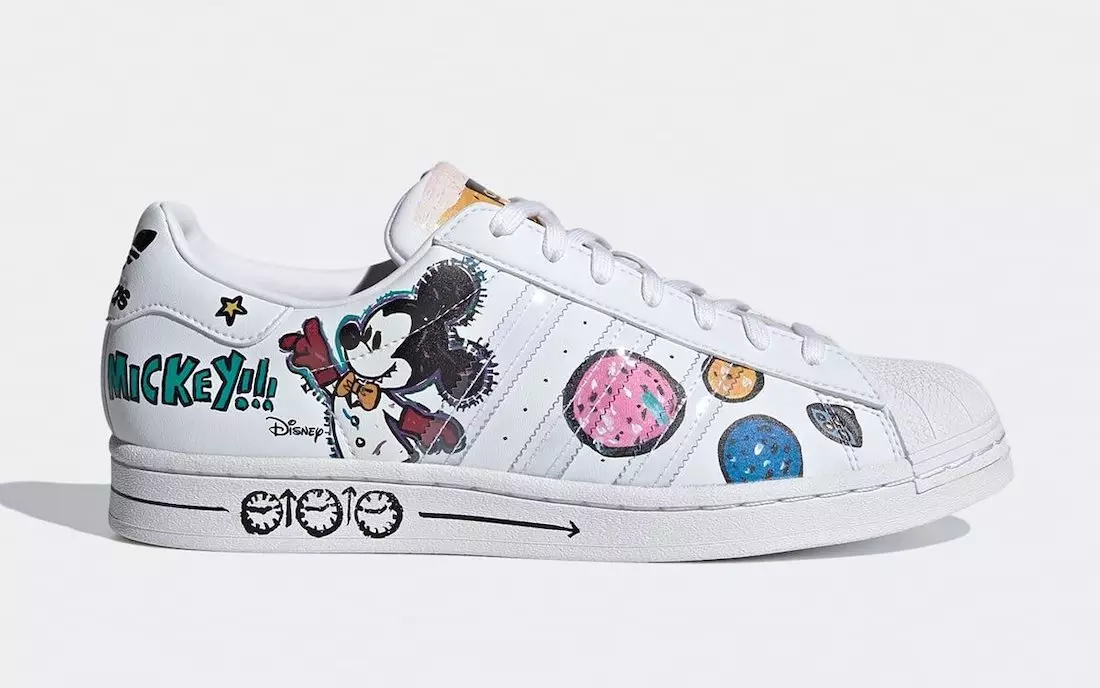 Kasing Lung Mickey Mouse adidas Superstar GZ8839 გამოშვების თარიღი