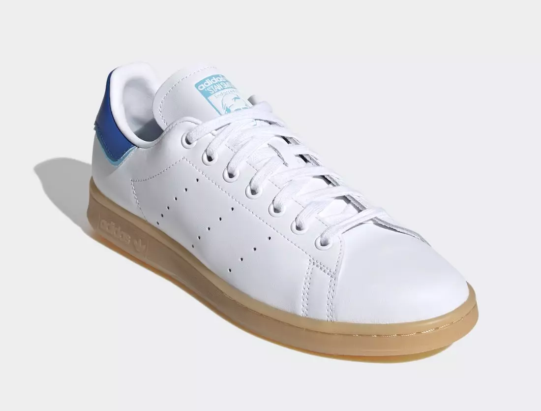 Ημερομηνία κυκλοφορίας adidas Stan Smith White Blue Gum FU9600