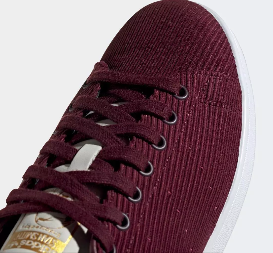 adidas Stan Smith Maroon Corduroy FU9616 Чыгуу датасы