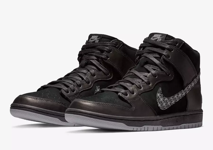 Black Bar Nike SB Dunk High AH9613-002 תאריך יציאה