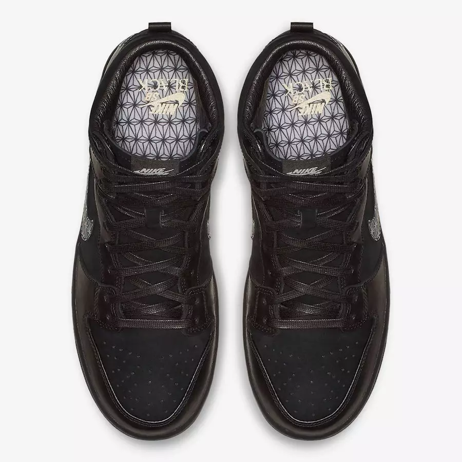 Black Bar Nike SB Dunk High AH9613-002 Датум на издавање