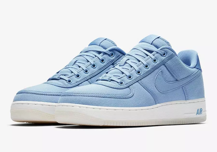 Date de sortie de la Nike Air Force 1 Low Canvas Bleu ciel AH1067-401