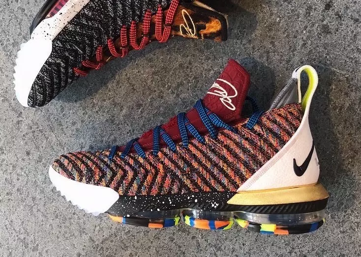 Cá háit a Cheannach Nike LeBron 16 “1 Thru 5”