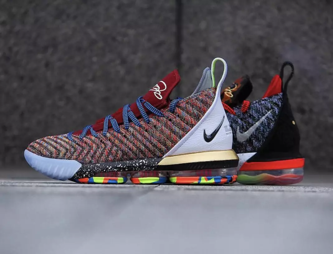 Nike What The LeBron 16-ի մեկնարկային 5 թողարկման ամսաթիվը