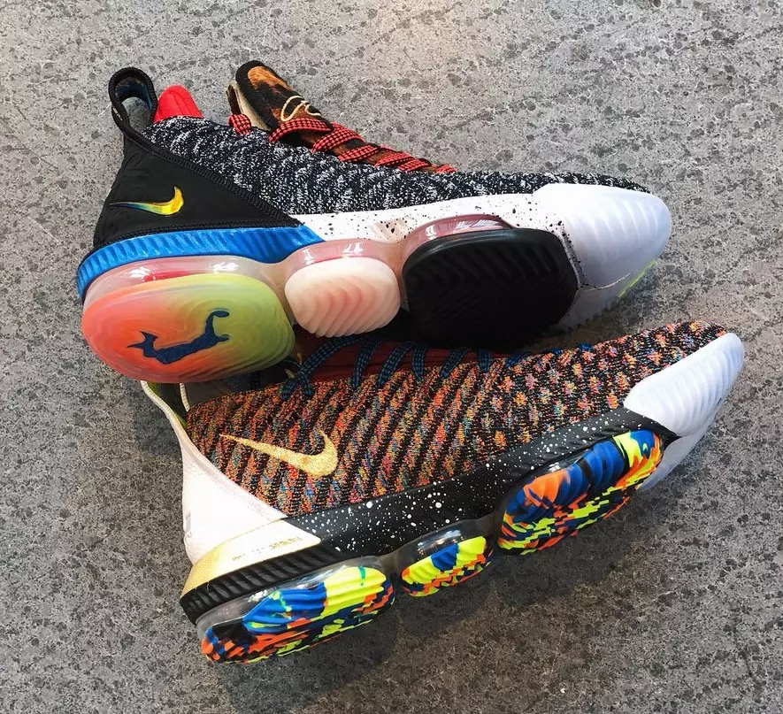 Nike LeBron 1 đến 5 Ngày phát hành