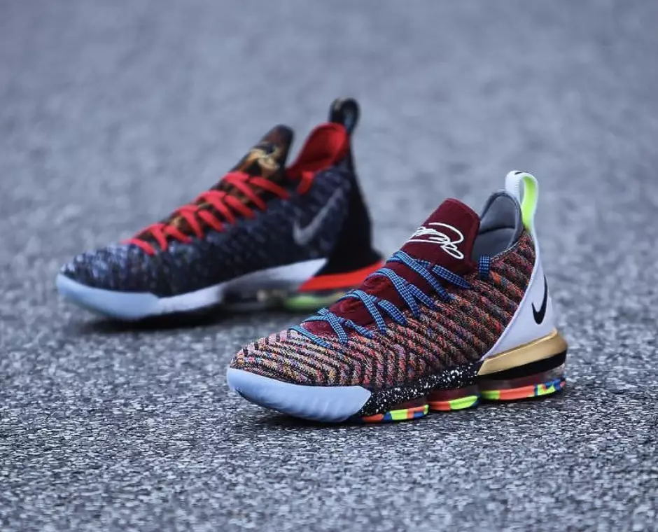 Erscheinungsdatum von Nike What The LeBron 16 Starting 5