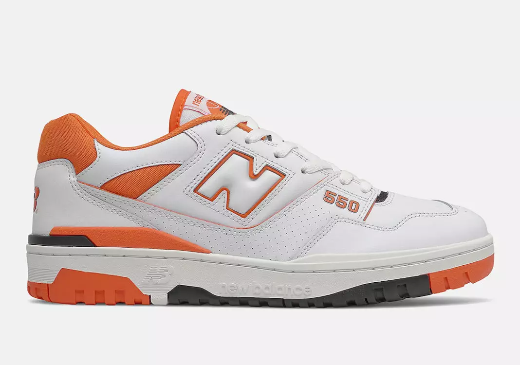 New Balance 550 White Orange BB550HG1 Útgáfudagur