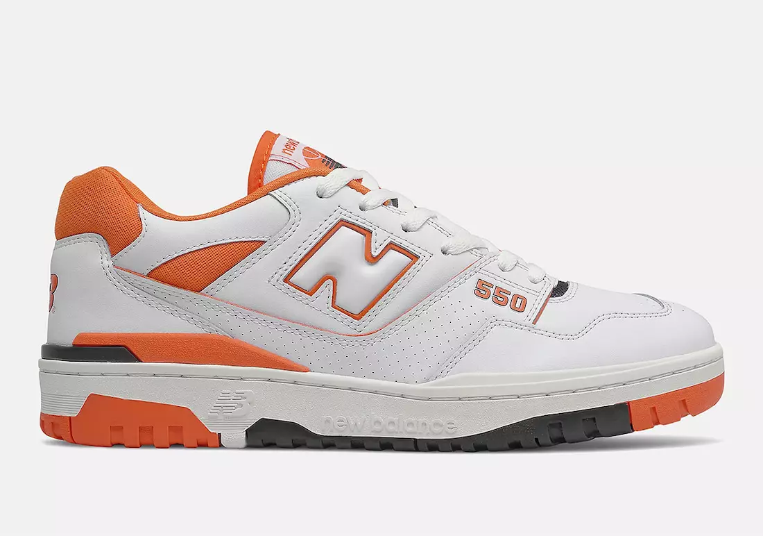 New Balance 550 White Orange BB550HG1 Buraxılış Tarixi