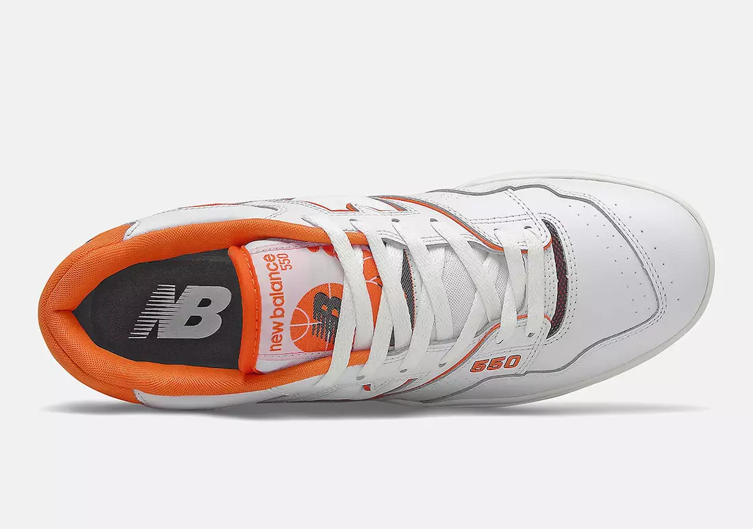 New Balance 550 White Orange BB550HG1 Release Datum