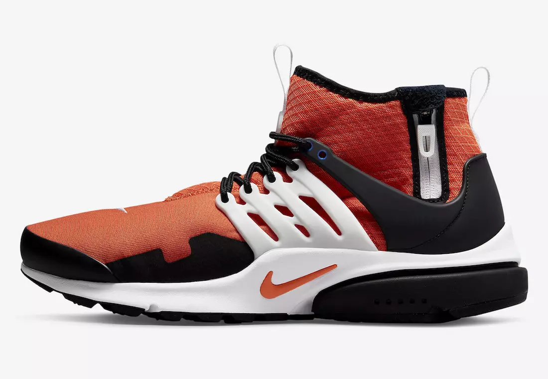 Nike Air Presto Mid Utility Orange DC8751-800 väljalaskekuupäev