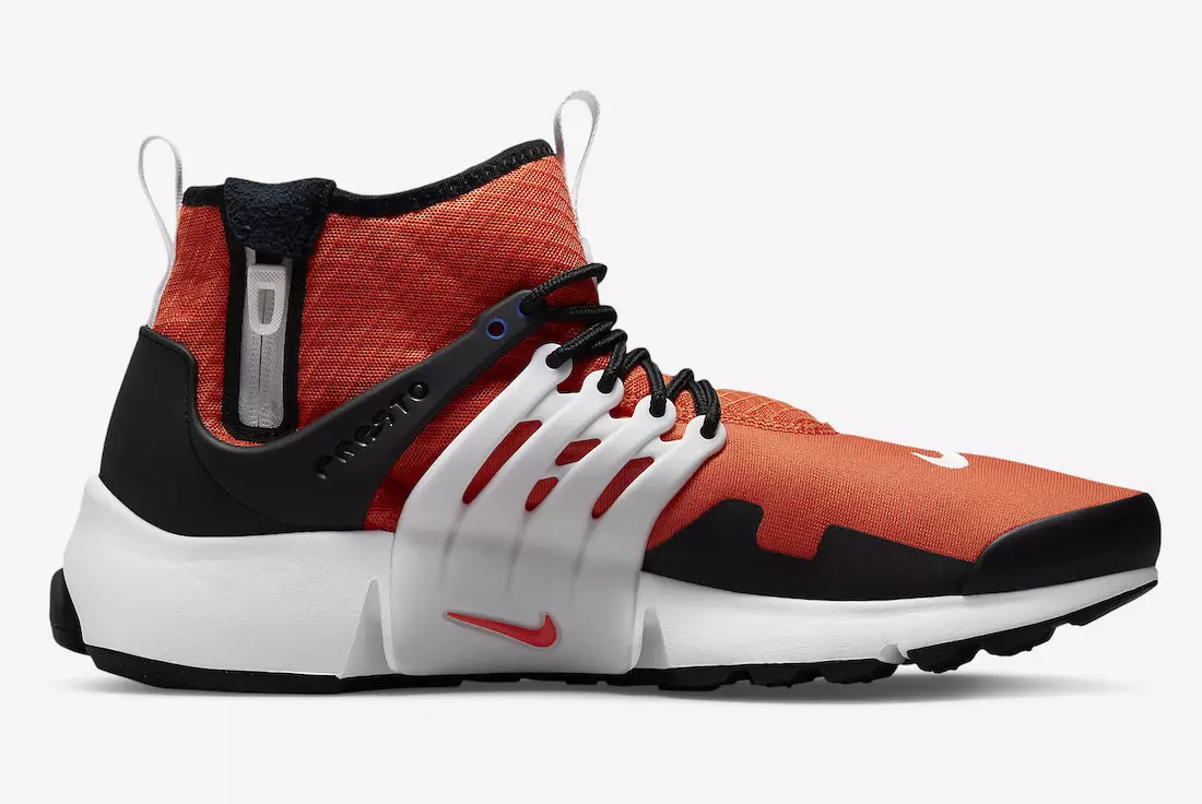 Nike Air Presto Mid Utility Orange DC8751-800 Megjelenés dátuma