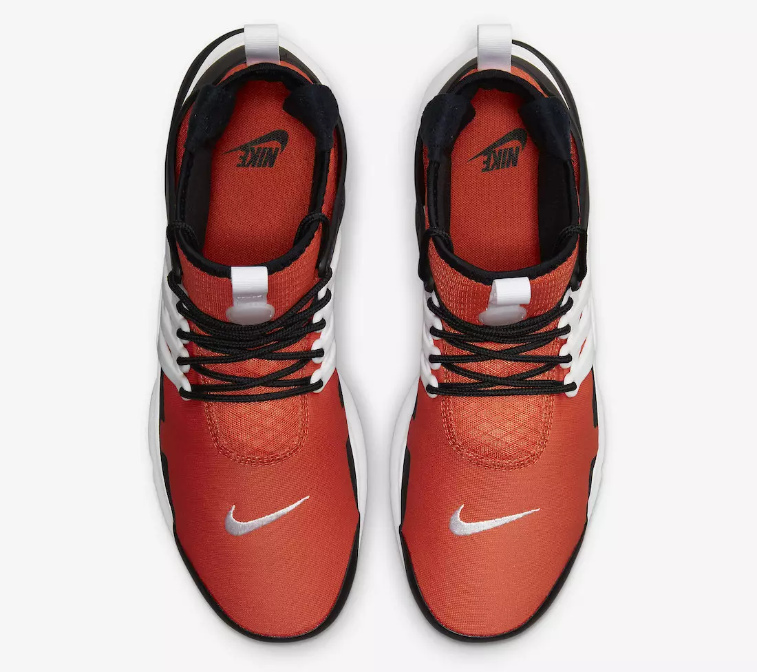 Nike Air Presto Mid Utility Orange DC8751-800 Buraxılış Tarixi