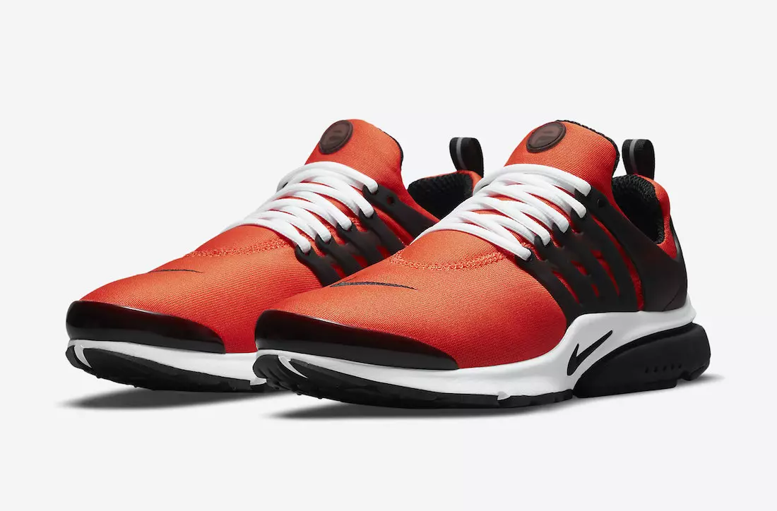 Një sipërfaqe e re portokalli Nike Air Presto