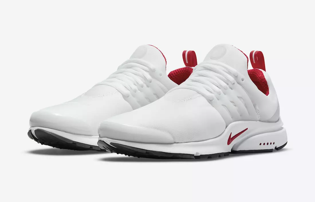 Nike Air Presto White Red DM8678-100 Datum izdavanja