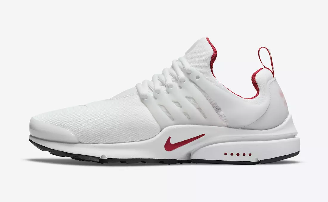 Nike Air Presto White Red DM8678-100 Tarikh Tayangan