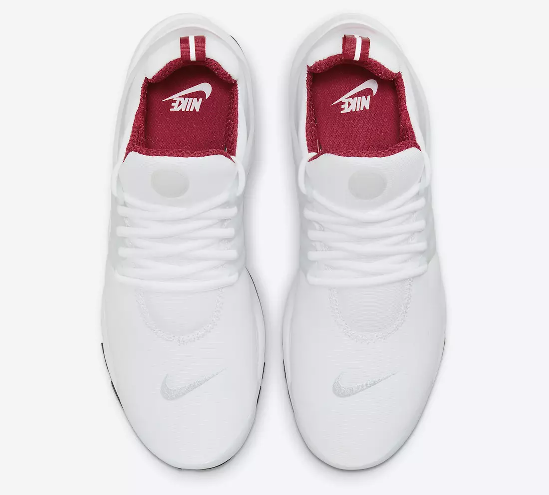 Nike Air Presto White Red DM8678-100 Dáta Eisiúna