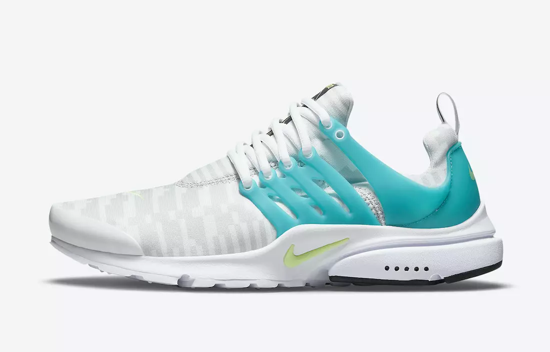 Nike Air Presto Aquamarine Lime Glow DJ6899-100 Útgáfudagur