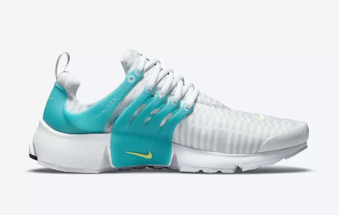 Nike Air Presto Aquamarine Lime Glow DJ6899-100 Datum izdavanja