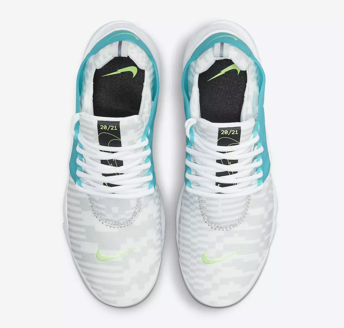 Nike Air Presto Aquamarine Lime Glow DJ6899-100 Datum vydání