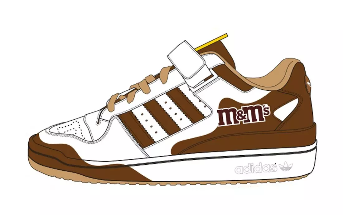 MMs adidas Forum Low Brown GY6313 Mock datuma izlaska