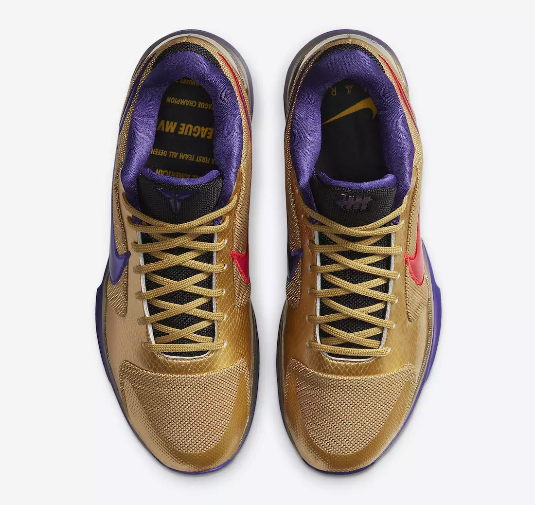 Անպարտելի Nike Kobe 5 Protro Փառքի սրահ DA6809-700 Թողարկման ամսաթիվ
